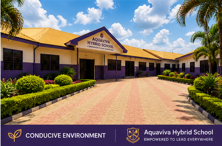 Conducive environment view of AquaViva school
